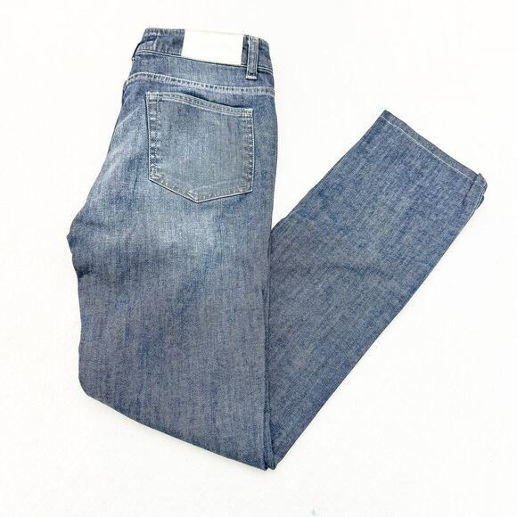 ACNE Jeans Hex Silver Straight Leg Denim Jeans Zip Fly Made in Italy Size 28 - Picture 10 of 10